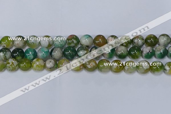 CAA1094 15.5 inches 12mm round sakura agate gemstone beads