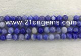 CAA1943 15.5 inches 10mm round banded agate gemstone beads