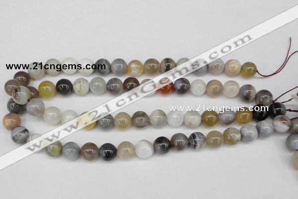 CAA226 15.5 inches 12mm round botswana agate gemstone beads