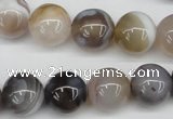 CAA227 15.5 inches 14mm round botswana agate gemstone beads