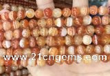 CAA4951 15.5 inches 8mm round Madagascar agate beads wholesale