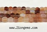 CAA5372 15.5 inches 10*12mm - 11*16mm faceted nuggets agate beads