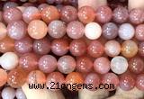 CAA6273 15 inches 10mm round south red agate beads wholesale