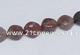 CAB450 15.5 inches 10mm rhombic indian agate gemstone beads