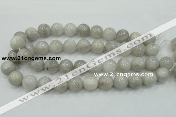 CAB902 15.5 inches 18mm round natural crazy agate beads wholesale