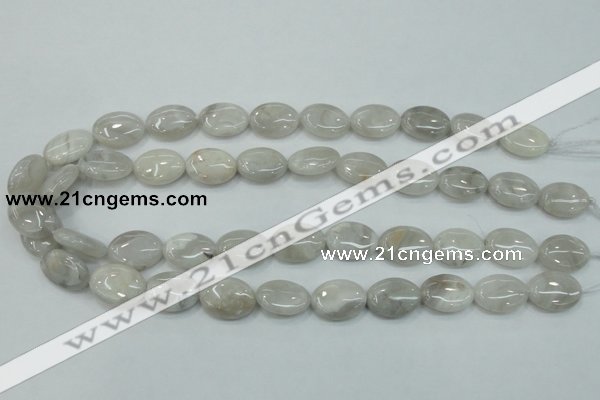CAB911 15.5 inches 13*18mm oval natural crazy agate beads wholesale