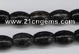 CAE11 15.5 inches 10*14mm rice astrophyllite beads wholesale
