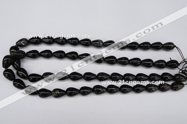 CAE21 15.5 inches 10*14mm teardrop astrophyllite beads wholesale