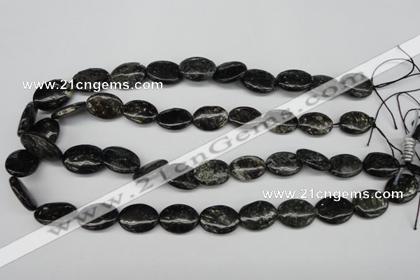 CAE57 15.5 inches 13*18mm oval astrophyllite beads wholesale