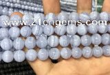 CAG3579 15.5 inches 10mm round blue lace agate beads wholesale