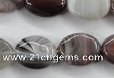 CAG3724 15.5 inches 15*20mm oval botswana agate beads wholesale