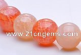 CAG39 12mm round dragon veins agate gemstone beads Wholesale