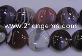 CAG4443 15.5 inches 14mm flat round botswana agate beads wholesale