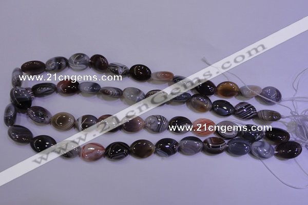 CAG4453 15.5 inches 12*16mm oval botswana agate beads wholesale