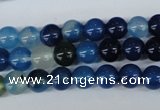 CAG5006 15.5 inches 8mm round agate gemstone beads wholesale