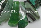 CAG5456 15.5 inches 14*28mm - 16*60mm freeform agate gemstone beads