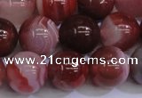CAG6113 15.5 inches 10mm round south red agate gemstone beads