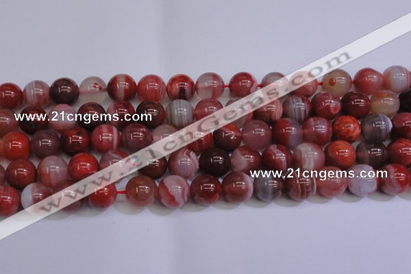 CAG6113 15.5 inches 10mm round south red agate gemstone beads