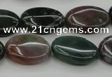 CAG6796 15.5 inches 12*16mm oval Indian agate beads wholesale