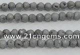 CAG7442 15.5 inches 4mm round plated druzy agate beads wholesale
