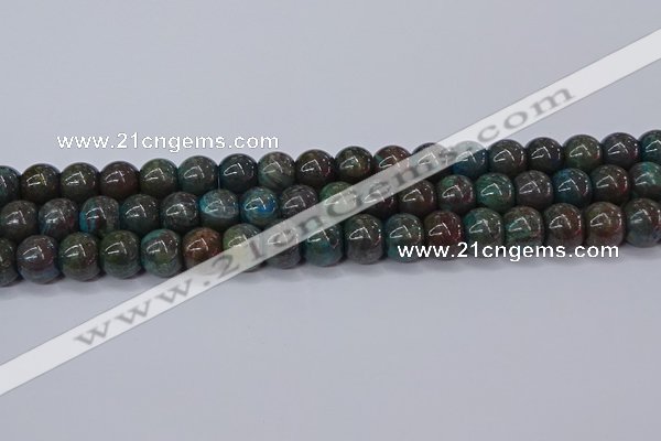 CAG9509 15.5 inches 11*14mm drun blue crazy lace agate beads