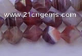 CAG9792 15.5 inches 8mm faceted nuggets botswana agate beads