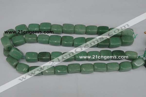 CAJ311 15.5 inches 13*18mm nugget green aventurine jade beads
