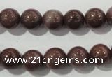 CAJ454 15.5 inches 10mm round purple aventurine beads wholesale