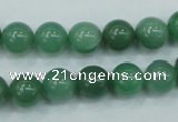 CAJ51 15.5 inches 10mm round green aventurine jade beads wholesale
