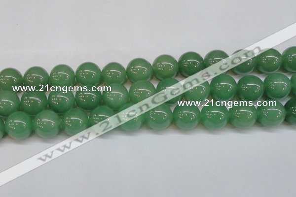 CAJ618 15.5 inches 20mm round AA grade green aventurine beads