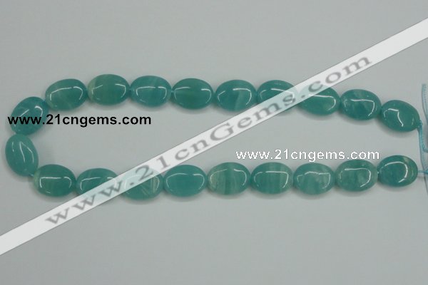 CAM148 15.5 inches 15*20mm oval amazonite gemstone beads wholesale