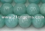 CAM1692 15.5 inches 8mm round natural amazonite gemstone beads