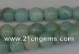 CAM616 15.5 inches 6mm round Chinese amazonite gemstone beads