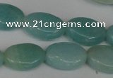 CAM622 15.5 inches 8*12mm oval Chinese amazonite gemstone beads