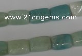 CAM629 15.5 inches 10*14mm rectangle Chinese amazonite gemstone beads