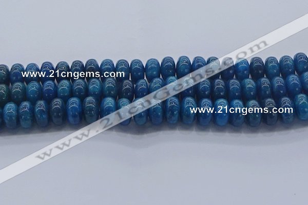 CAP373 15.5 inches 8*14mm rondelle apatite gemstone beads