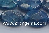 CAP393 15.5 inches 15*20mm faceted oval apatite gemstone beads
