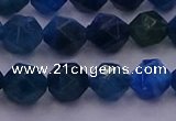 CAP572 15.5 inches 8mm faceted nuggets apatite gemstone beads
