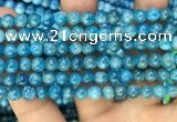CAP606 15.5 inches 6mm round natural apatite gemstone beads