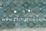 CAP620 15.5 inches 2mm faceted round tiny apatite gemstone beads