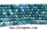 CAP754 15 inches 4mm round apatite gemstone beads wholesale