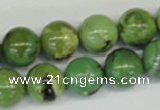 CAU05 15.5 inch australia chrysoprase 14mm round beads wholesale