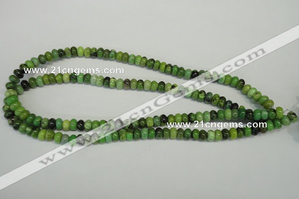 CAU55 15.5 inches 5*8mm rondelle Australia chrysoprase beads