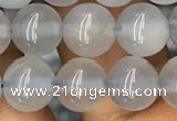 CBC732 15.5 inches 8mm round blue chalcedony beads wholesale