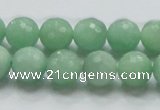 CBJ08 15.5 inches 12mm faceted round jade beads wholesale