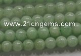 CBJ307 15.5 inches 4mm round A grade natural jade beads