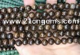 CBZ620 15.5 inches 8mm round bronzite beads wholesale