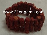 CCB101 7.5 inches Vagarious coral bracelet jewelry wholesale