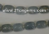 CCE24 15.5 inches 10*12mm drum natural celestite gemstone beads