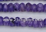 CCG121 15.5 inches 4*7mm rondelle charoite gemstone beads